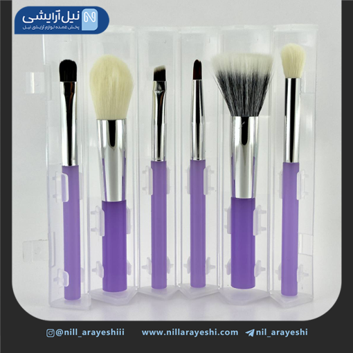 ست براش تاشو استوانه ای شش عددی