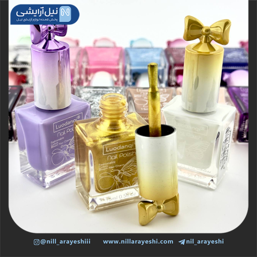 لاک ناخن پاپیون دار لودانچی کد 56212