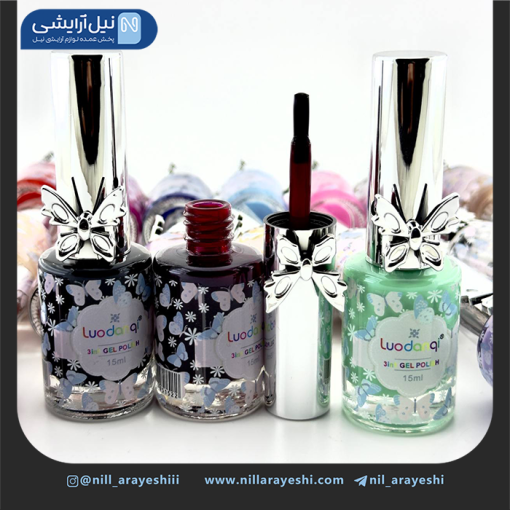 لاک ناخن پروانه دار لودانچی کد 1 - 2023
