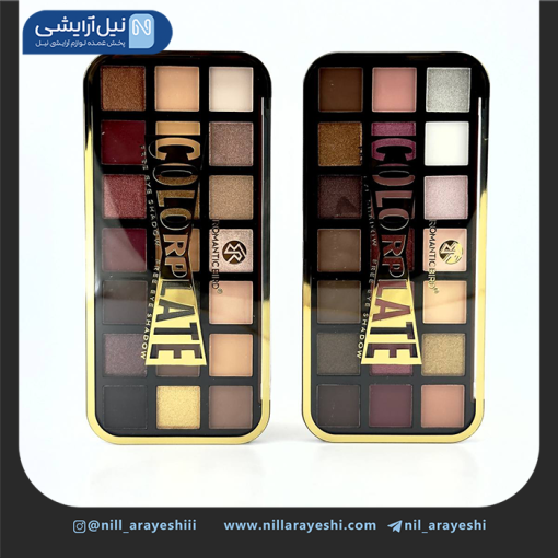 پالت سایه بیست و هفت رنگ رومانتیک برد کد f594
