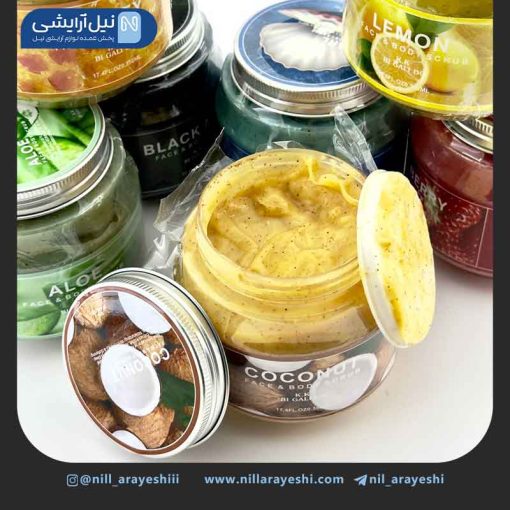 اسکراب کاسه ای صورت و بدن k.k حجم 350 میل