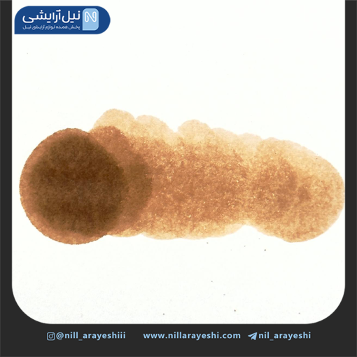 تینت ژله ای قهوه ای هدی موجی کد B - 137A