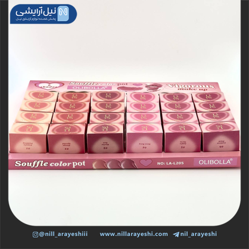 رژگونه کاسه ای قلبی اولی بولا کد la – l205