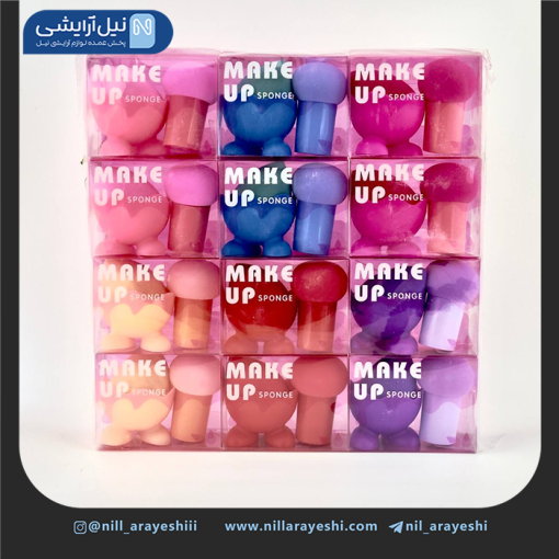 ست پد اشکی استند دار و پد قارچی دو عددی
