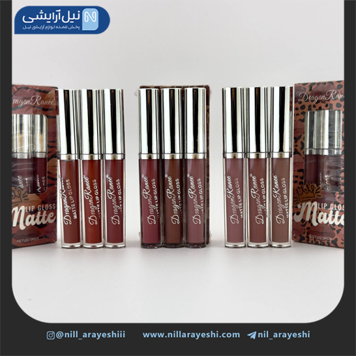 پک رژ لب مایع دراگون رانی سه عددی کد dr142