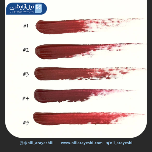 پک رژ لب مایع سیگاری وانگی پنج عددی ( جعبه دار )