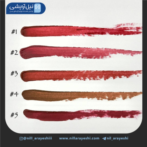 پک رژ لب مایع لیادو طرح خوک پنج عددی