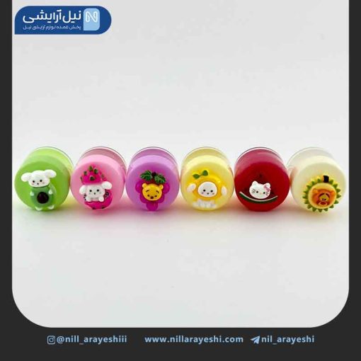 بالم لب ژله ای کاسه ای طرح حیوانات میس بتی کد l5075