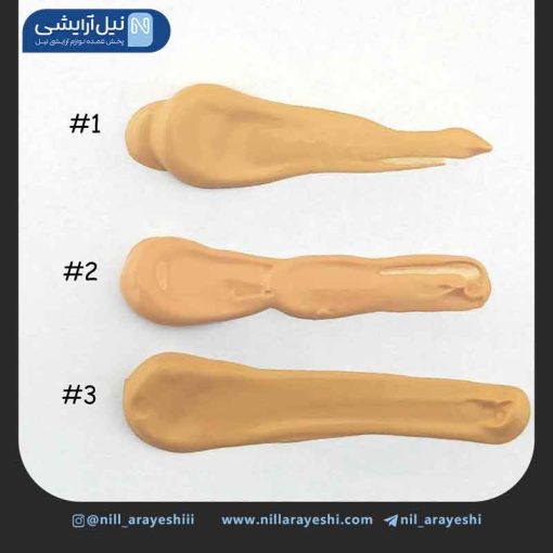 کرم پودر پمپی شیشه ای اولی بولا کد la - f204