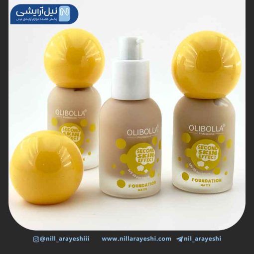 کرم پودر پمپی شیشه ای اولی بولا کد la - f204