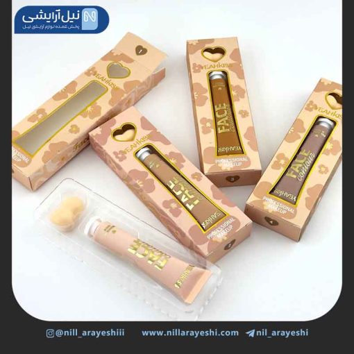 کانسیلر مایع تیوپی همراه پد اسفنجی یاکیس کد ys - 2002