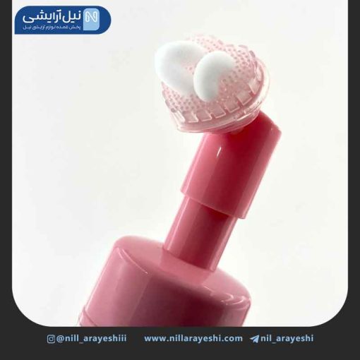 فوم شستشو صورت براش دار قلبی لنکو کد f8006 - 2
