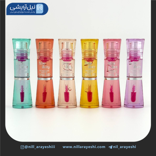 برق لب حرارتی پوکه رنگی میس بتی کد L3776