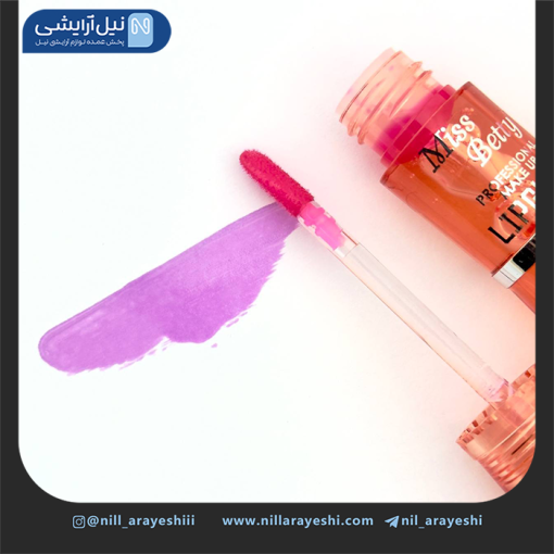 برق لب حرارتی پوکه رنگی میس بتی کد L3776