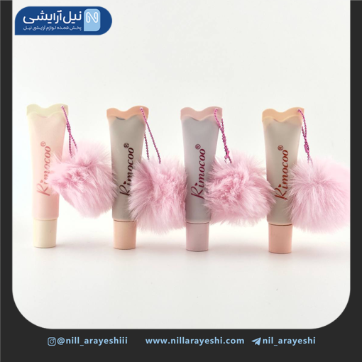 رژ لب خیس تیوپی آویز دار پشمالو ریموکو کد R1735