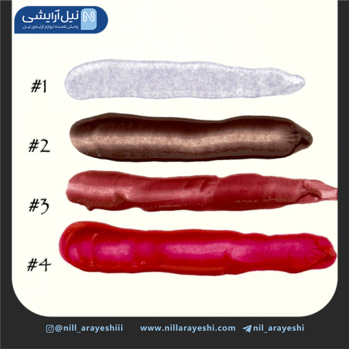 رژ لب خیس تیوپی آویز دار پشمالو ریموکو کد R1735