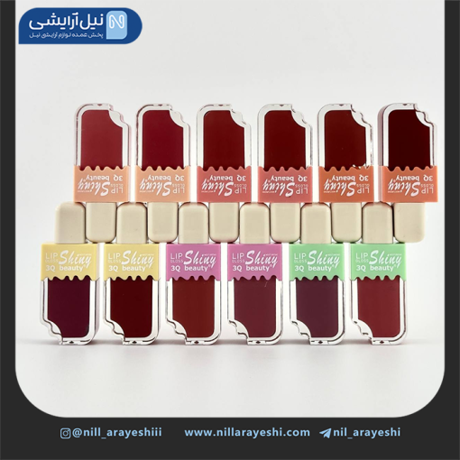 رژ لب مایع شاین دار بستنی چوبی تری کیو بیوتی کد lp - 229