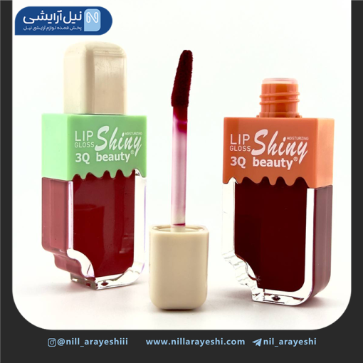 رژ لب مایع شاین دار بستنی چوبی تری کیو بیوتی کد lp - 229