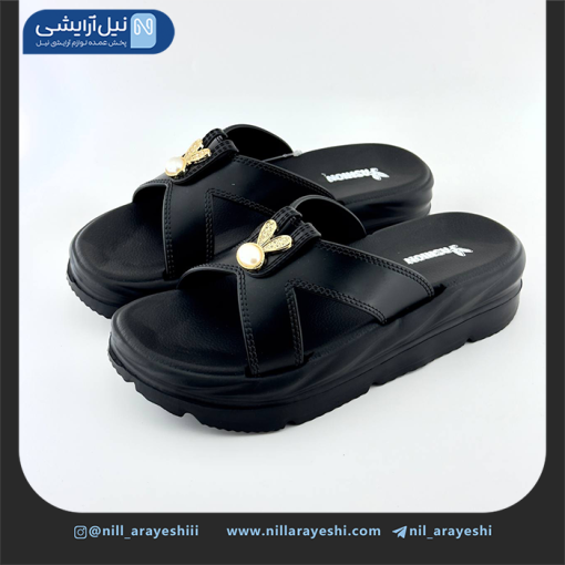 صندل سیلیکونی طرح خرگوش مروارید دار ( ساده )