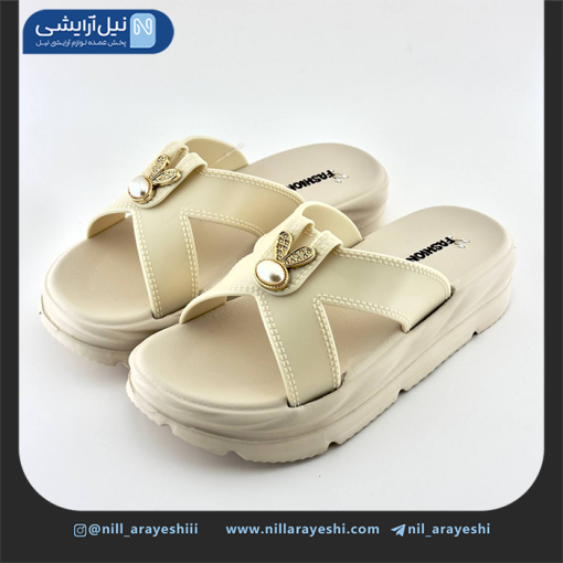 صندل سیلیکونی طرح خرگوش مروارید دار ( ساده )