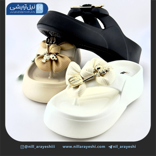 صندل سیلیکونی طرح پاپیون و سنجاق قفلی خرسی ( انگشتی )