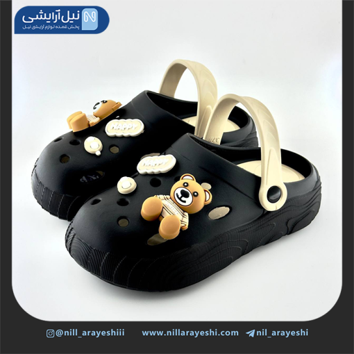 صندل کراکس طرح میکس خرسی + happy
