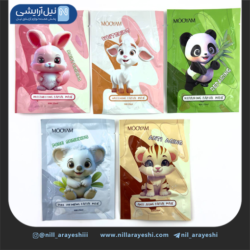 ماسک صورت ورقه ای مویام 25 میل ( جور )
