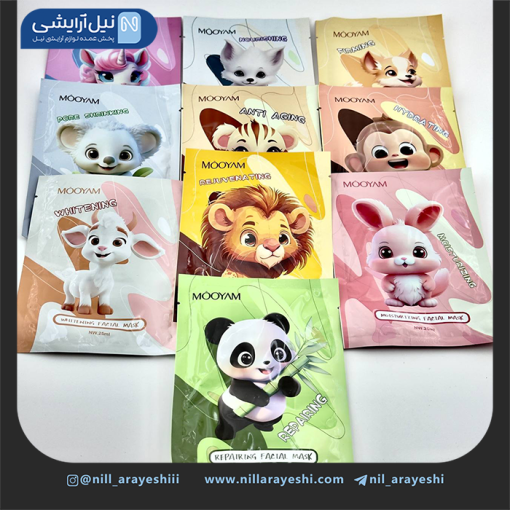 ماسک صورت ورقه ای مویام 25 میل ( جور )