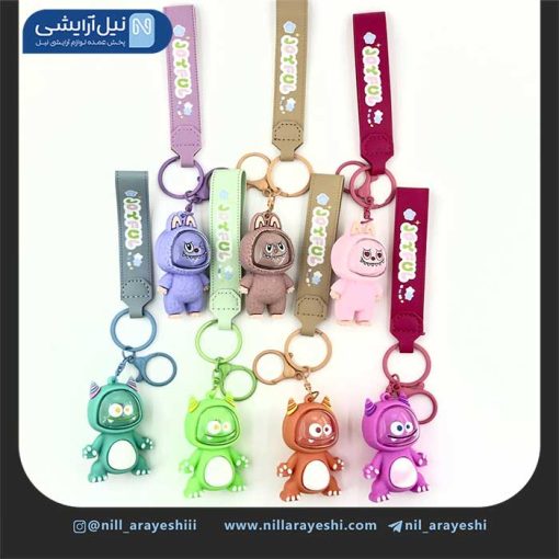 جا کلیدی ( آویز کلید ) فانتزی چراغ دار ( دارای بند )