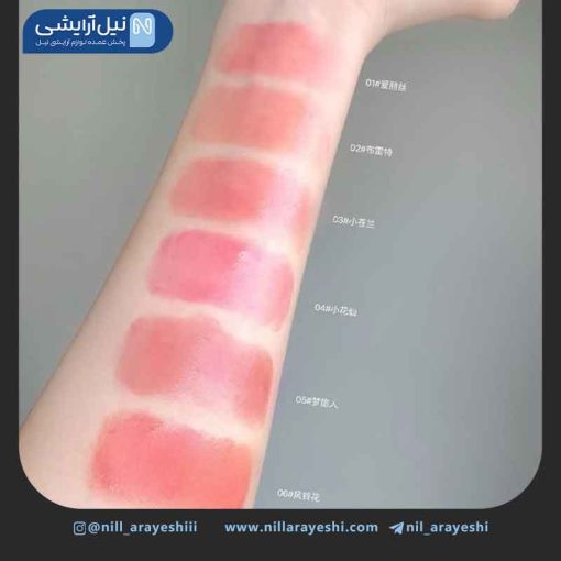 رژ لب مایع خیس پاپیون دار گگ بیر کد gx1138