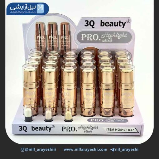 هایلایتر استیکی براش دار دو طرفه تری کیو بیوتی کد hlt - 037