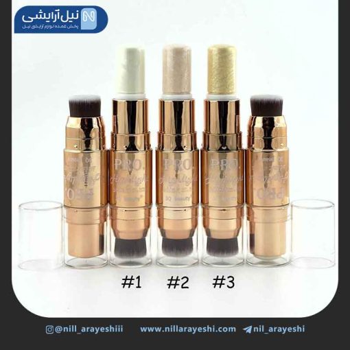 هایلایتر استیکی براش دار دو طرفه تری کیو بیوتی کد hlt - 037