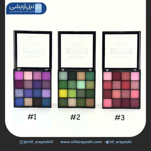 پالت سایه شانزده رنگ میس لارا کد ms - 60