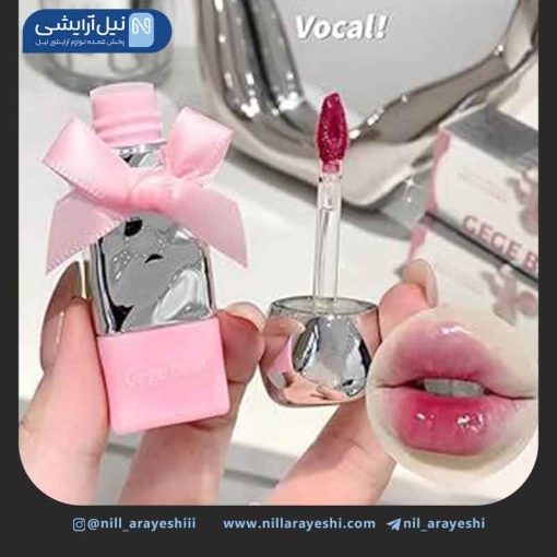 رژ لب مایع خیس پاپیون دار گگ بیر کد gx1138