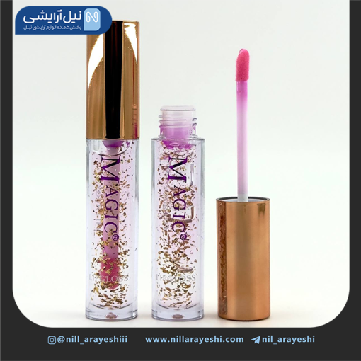 برق لب حرارتی طلا 24k مجیک کد lc808
