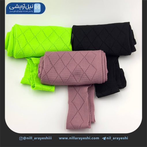 تاپ زنانه بافت ساده رنگی ( لوزی )
