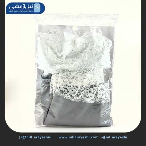 ست تاپ و شلوارک گیپور و ساتن ویکتوریا سکرت