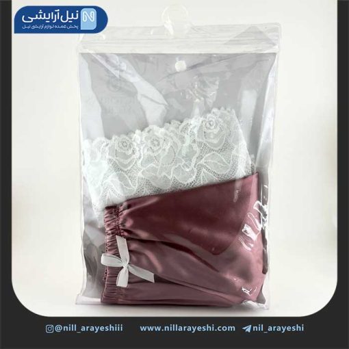 ست تاپ و شلوارک گیپور و ساتن ویکتوریا سکرت