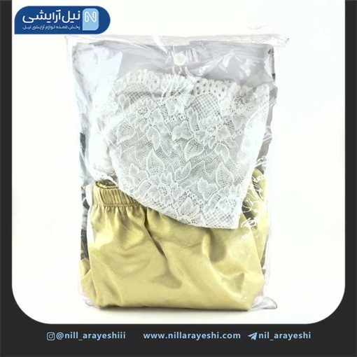 ست تاپ و شلوارک گیپور و ساتن ویکتوریا سکرت
