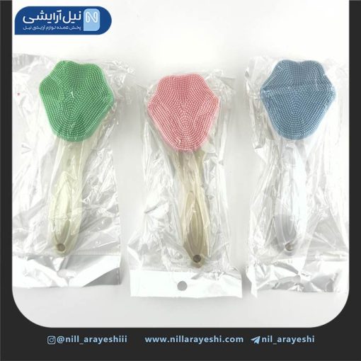 فیس براش دستی پنجه گربه دسته دار