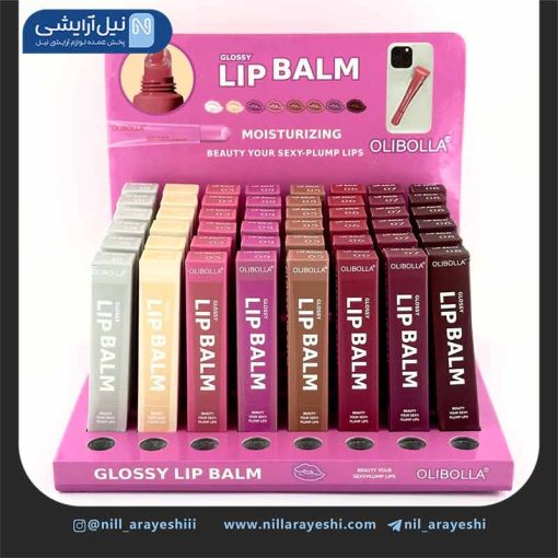 لیپ گلاس ( بالم لب ) تیوپی طرح رود اولی بولا کد LA- l170