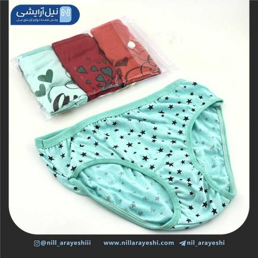 پک شورت نخ پنبه فانتزی الانو سه عددی ( XL )