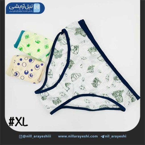 پک شورت نخی فانتزی سه عددی ( XL )