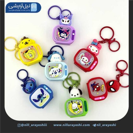 جا کلیدی ( آویز کلید ) فانتزی چراغ دار ( بدون بند )
