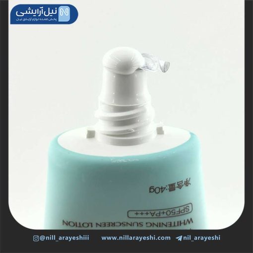 کرم ضد آفتاب و سفید کننده هان وی نی spf50 وزن 40 گرم ( بدون جعبه )