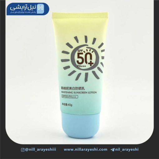 کرم ضد آفتاب و سفید کننده هان وی نی spf50 وزن 40 گرم ( بدون جعبه )