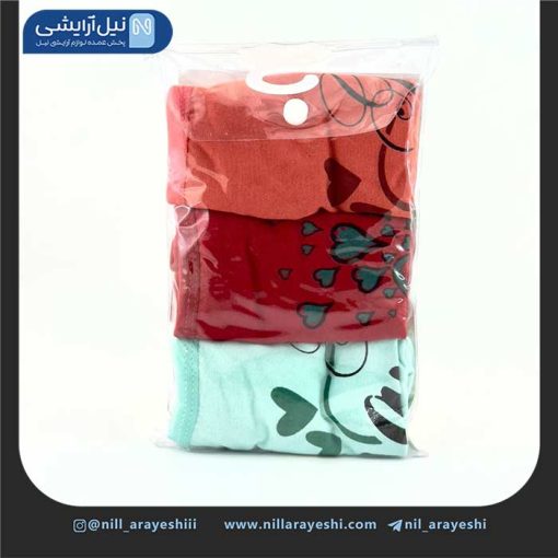 پک شورت نخ پنبه فانتزی الانو سه عددی ( XL )