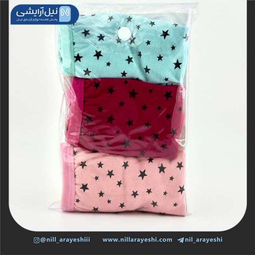 پک شورت نخ پنبه فانتزی الانو سه عددی ( XL )