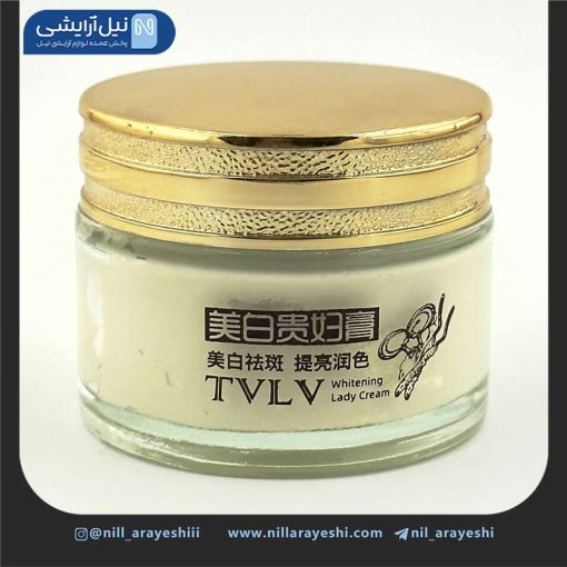کرم سفید کننده کاسه ای جنسینگ تی وی ال وی درب طلایی ( بدون جعبه )
