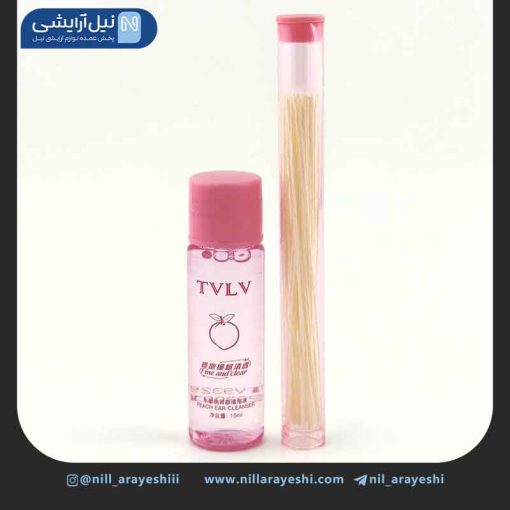 ست پاک کننده سوراخ گوشواره همراه نخ هلو تی وی ال وی ( بدون جعبه )